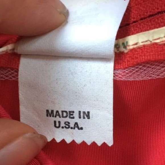 SOLD 70s does 50s VINTAGE Bright Red Party Dress - Picture 2 of 4